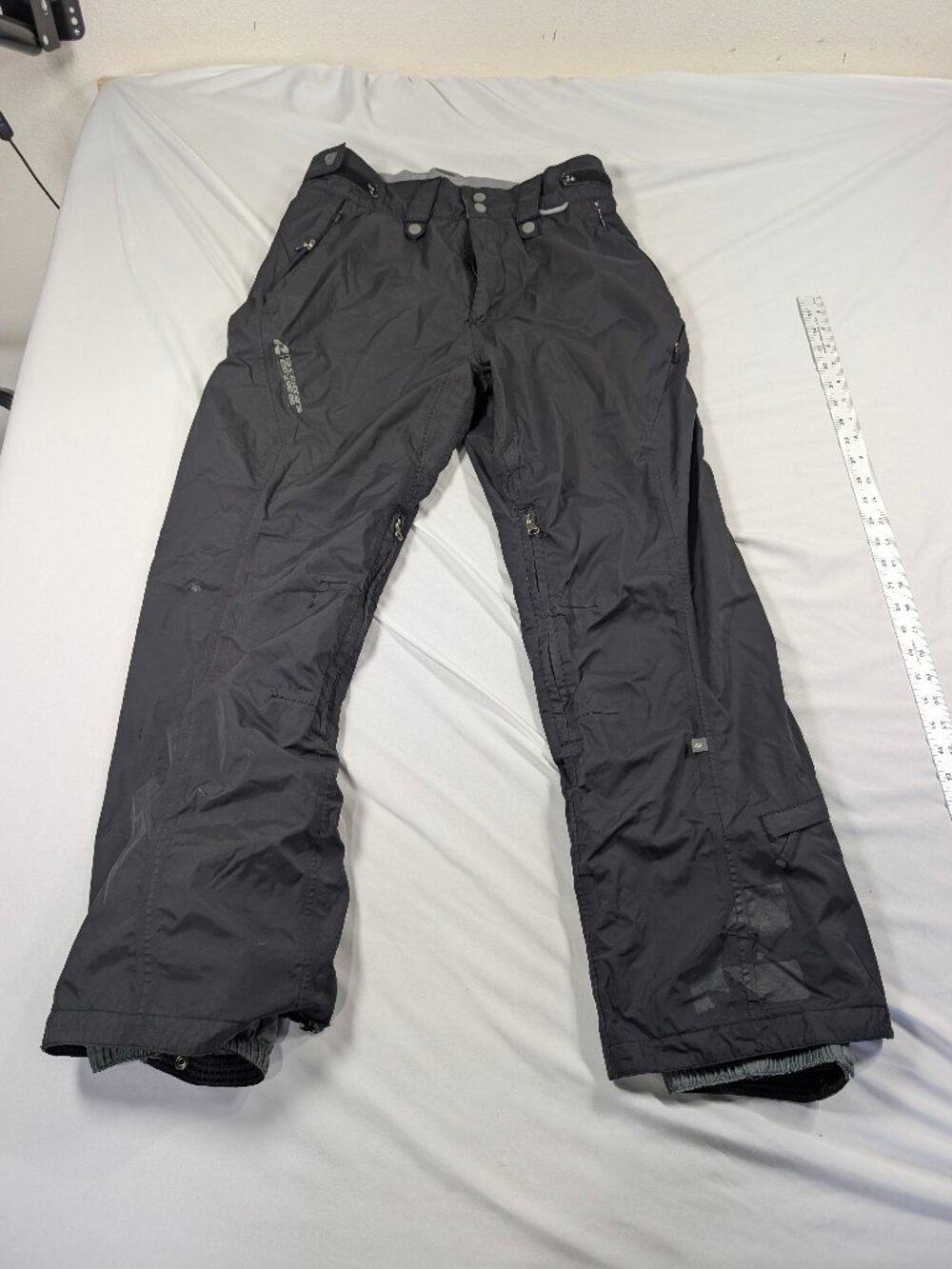 Ride Snowboards Womens M Black Snow Pants Ridedry Series 10K Waterproof Ski